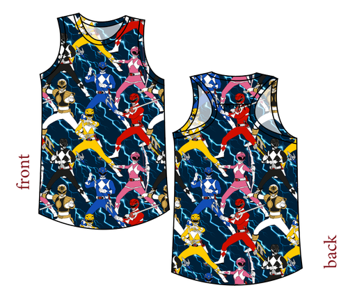 Mighty Morphin Summer Tank