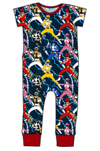 Load image into Gallery viewer, Mighty Morphin Emmett Pants And Shorts T-Shirt Romper