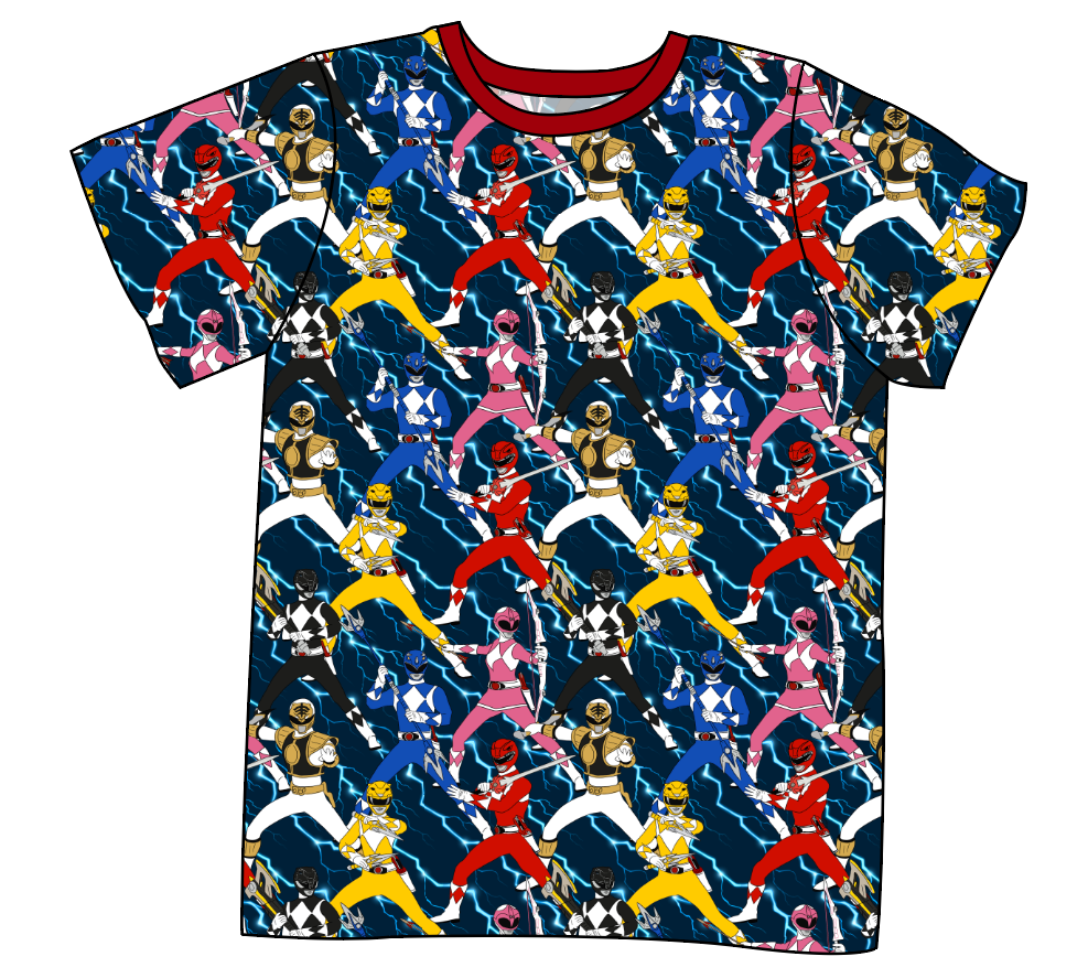 Mighty Morphin Mens' Tee