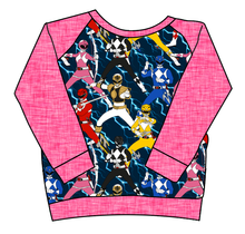 Load image into Gallery viewer, Mighty Morphin Classic Hoodie (or Crewneck)