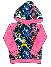 Load image into Gallery viewer, Mighty Morphin Classic Hoodie (or Crewneck)