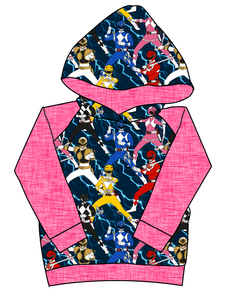 Mighty Morphin Classic Hoodie (or Crewneck)