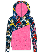 Load image into Gallery viewer, Mighty Morphin Ladies Hoodie