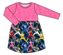 Load image into Gallery viewer, Mighty Morphin Play Dress