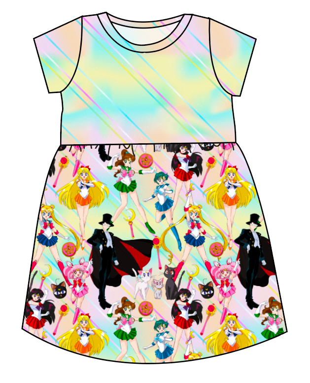 Sailor Scouts Play Dress