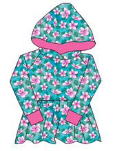 Load image into Gallery viewer, Aloha Peplum Hoodie (or Crewneck)