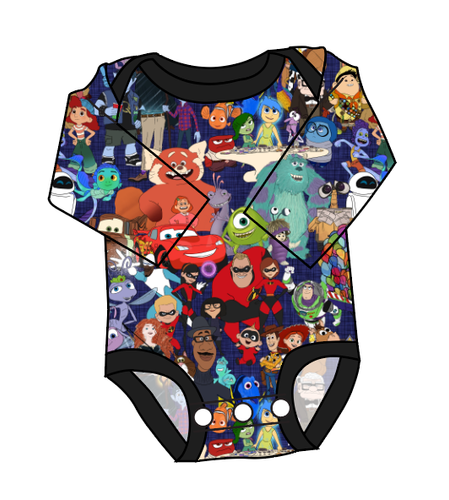 Animation Station Lap Neck Bodysuit