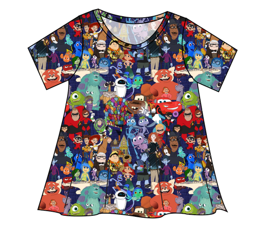 Animation Station Ladies' Swing Tee