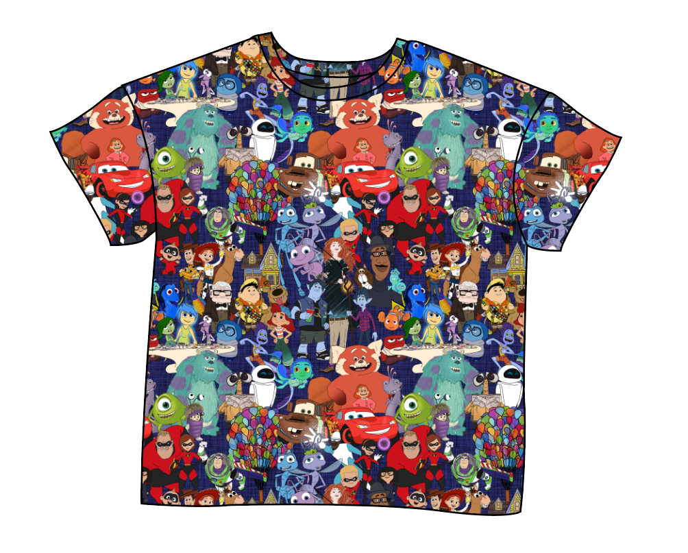 Animation Station Ladies' Oversized Tee