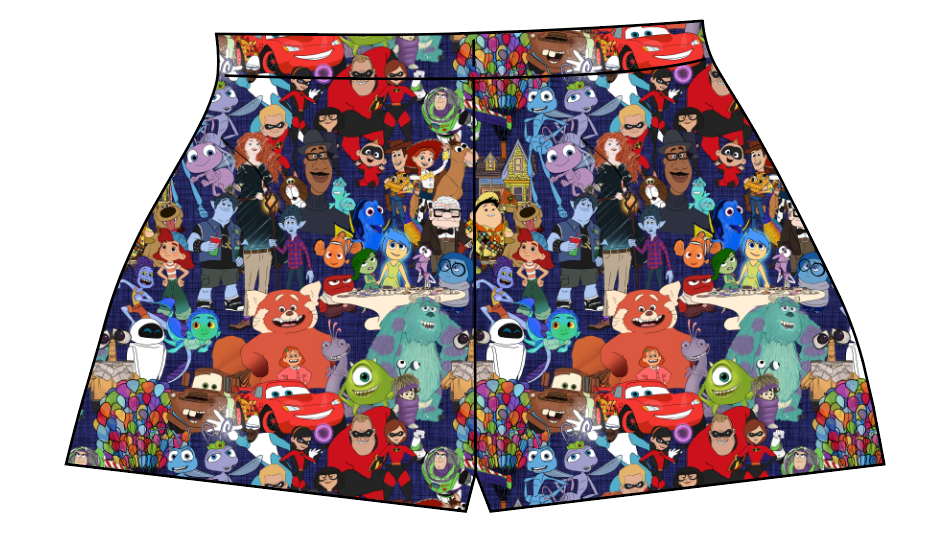 Animation Station Ladies' Lounge Shorts