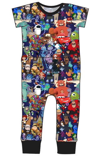 Animation Station Bennett Pants and Shorts Length T-Shirt Romper