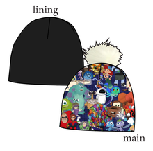 Load image into Gallery viewer, Animation Station Slouchy Beanie (Reversible!)