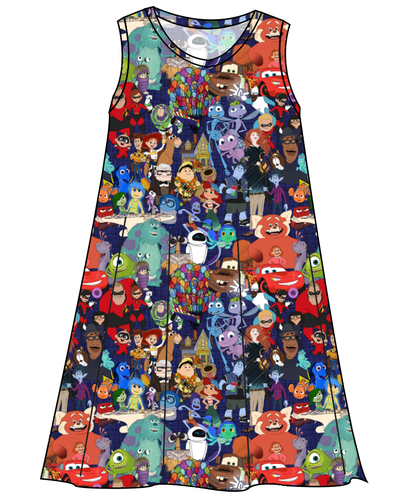 Animation Station Ladies' Swing Dress