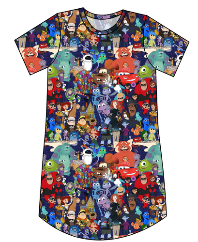 Animation Station Ladies' T-Shirt Dress