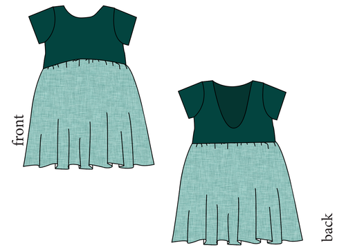 Linens Low Back Dress