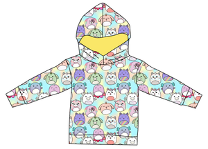 Mythical Squish Friends Ladies Oversized Hoodie