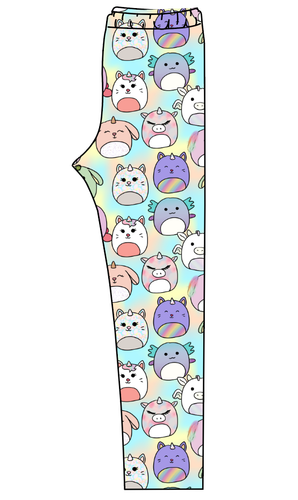 Mythical Squish Friends Ladies' Lounge Leggings