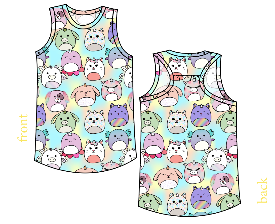 Mythical Squish Friends Summer Tank
