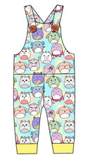 Load image into Gallery viewer, Mythical Squish Friends Overalls and Shortalls