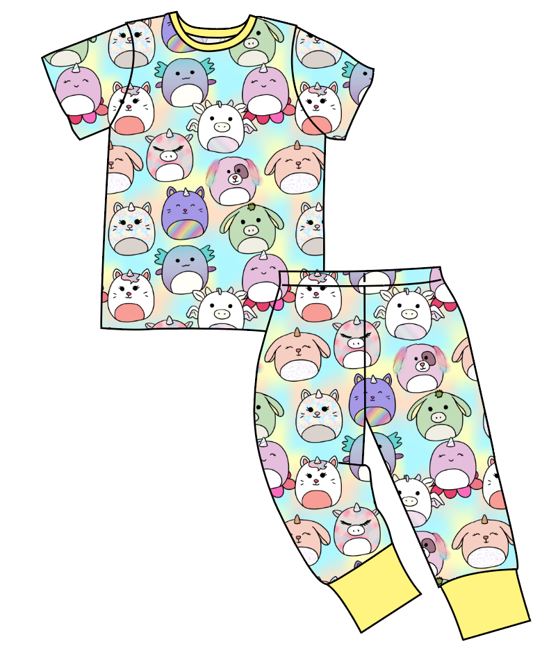 Mythical Squish Friends Basic Loungewear Set