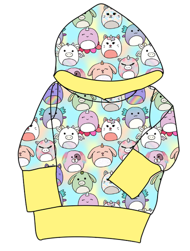Mythical Squish Friends Grow With Me Hoodie (or Crewneck)