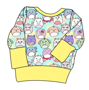 Mythical Squish Friends Grow With Me Hoodie (or Crewneck)