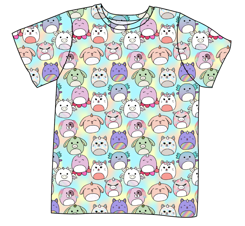 Mythical Squish Friends Mens' Tee