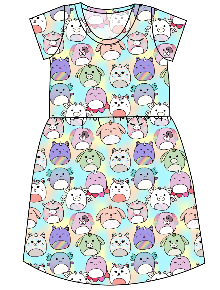 Mythical Squish Friends Ladies' Play Dress