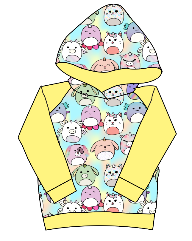 Mythical Squish Friends Classic Hoodie (or Crewneck)