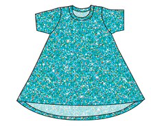Load image into Gallery viewer, Glitters Basic T-Shirt Dress