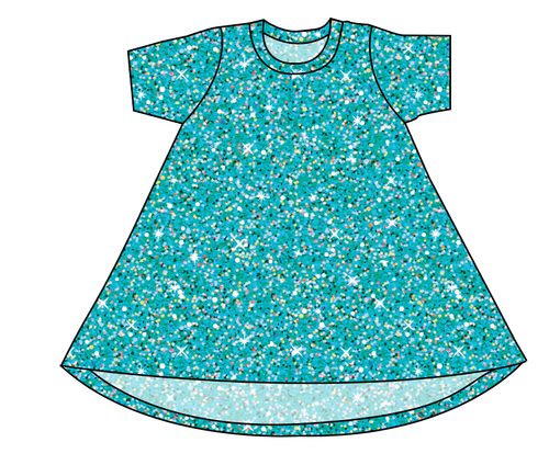 Glitters Basic T-Shirt Dress
