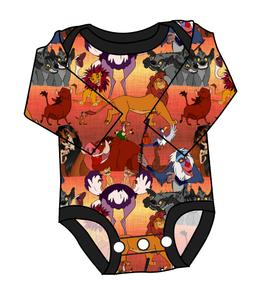 Hakuna Matata Lap Neck Bodysuit