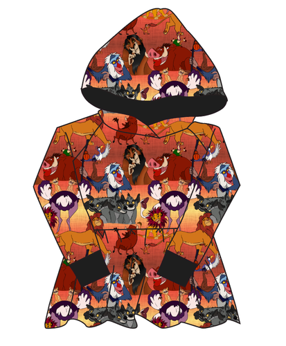 Hakuna Matata Peplum Hoodie (or Crewneck)