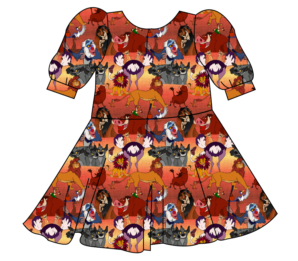 Hakuna Matata Prairie Dress