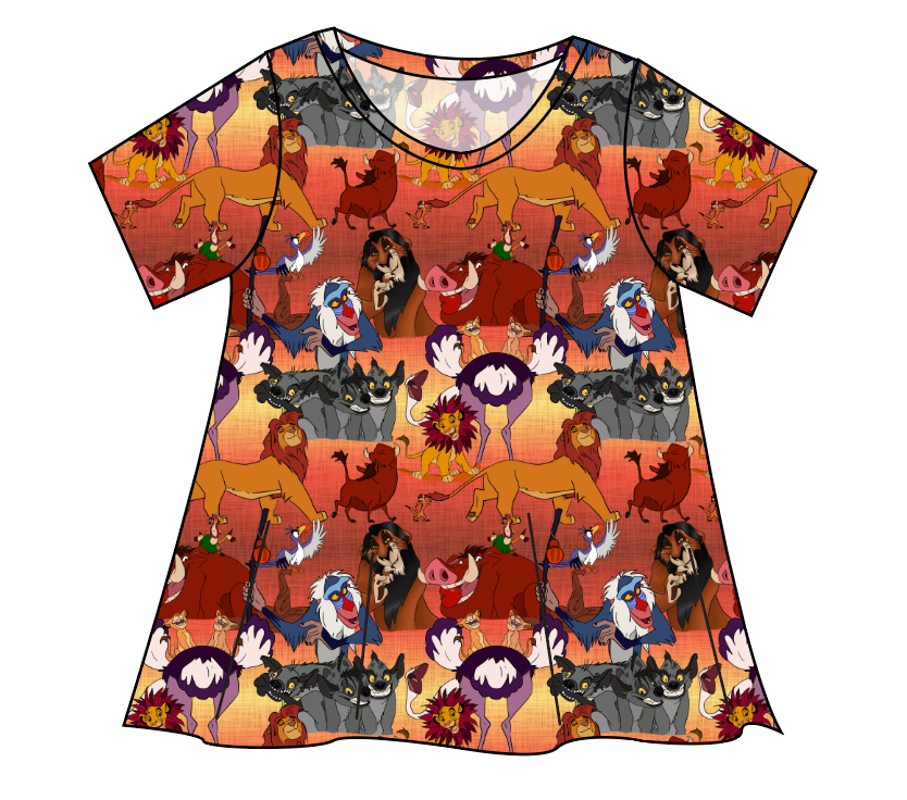 Hakuna Matata Ladies' Swing Tee