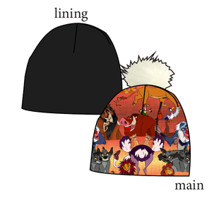 Hakuna Matata Slouchy Beanie (Reversible!)