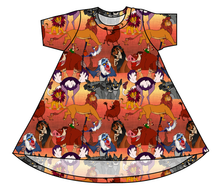 Load image into Gallery viewer, Hakuna Matata Basic T-Shirt Dress