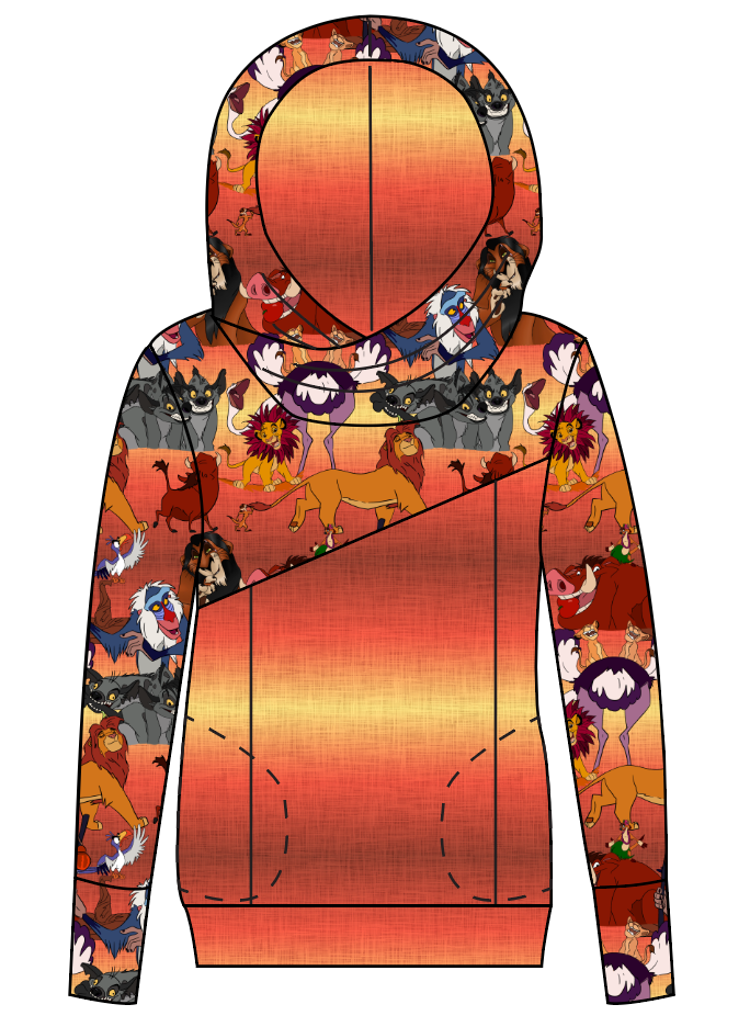 Hakuna Matata Ladies Hoodie