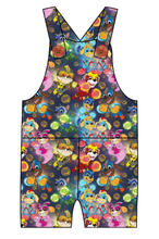 Load image into Gallery viewer, Super Pups Overalls and Shortalls