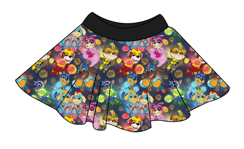 Super Pups Circle Skirt
