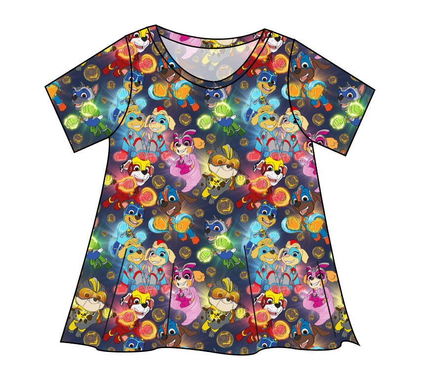 Super Pups Ladies' Swing Tee