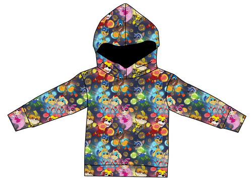 Super Pups Ladies Oversized Hoodie