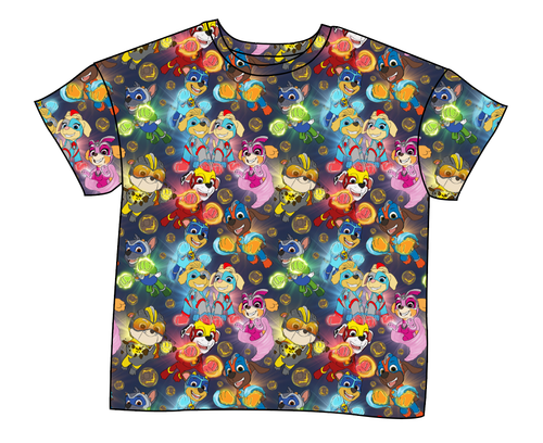 Super Pups Ladies' Oversized Tee
