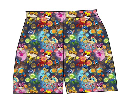 Super Pups Ladies' Lounge Shorts