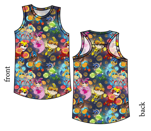 Super Pups Summer Tank