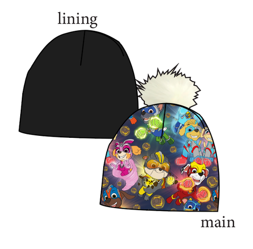 Super Pups Slouchy Beanie (Reversible!)