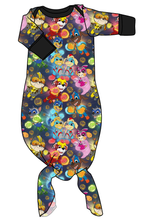 Load image into Gallery viewer, Super Pups Newborn Knotted Gown