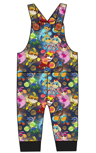 Super Pups Overalls and Shortalls