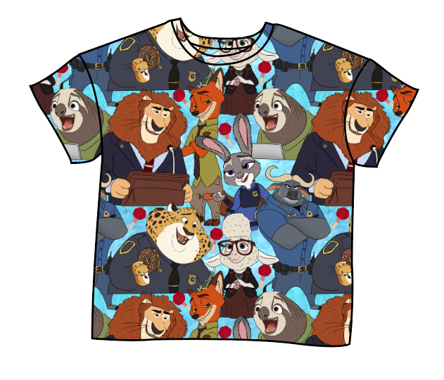 Mammal Metropolis Oversized Tee