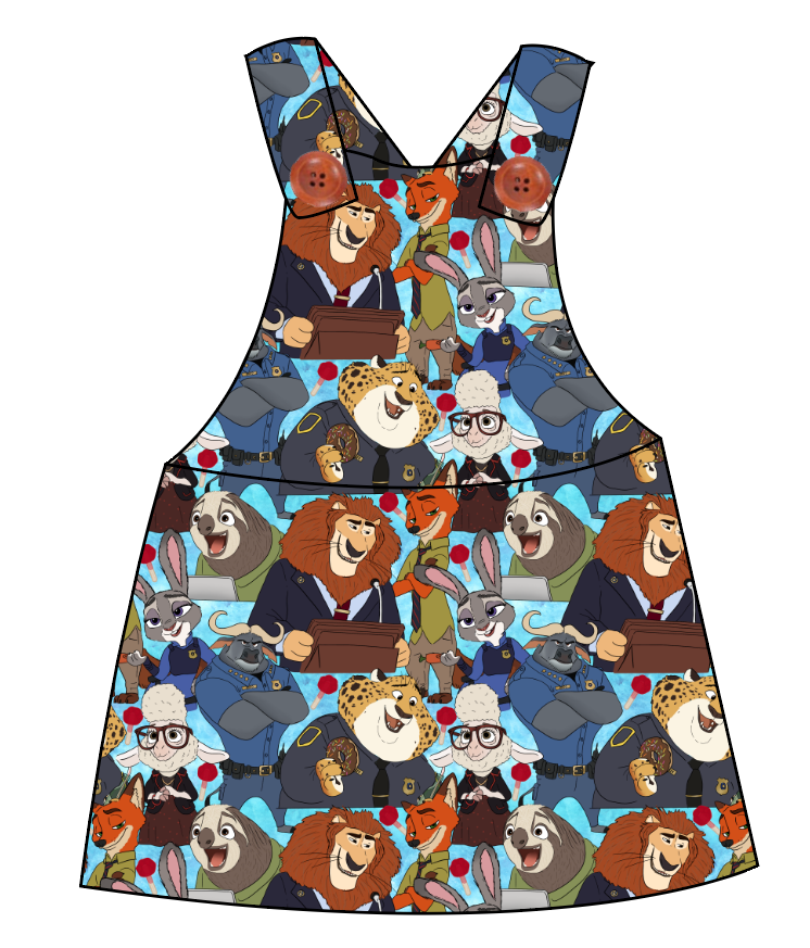Mammal Metropolis Skirt-Alls
